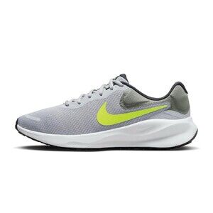 Nike Revolution 7 Wolf Grey Volt Running Shoes Sneakers Men’s Sz 10.5 FB2207 002
